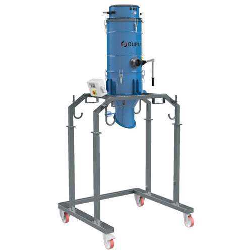 Industrial vacuum cleaner - SILOVAC 100 HV AD - DU-PUY srl - fine dust / single-phase / wheel-mounted