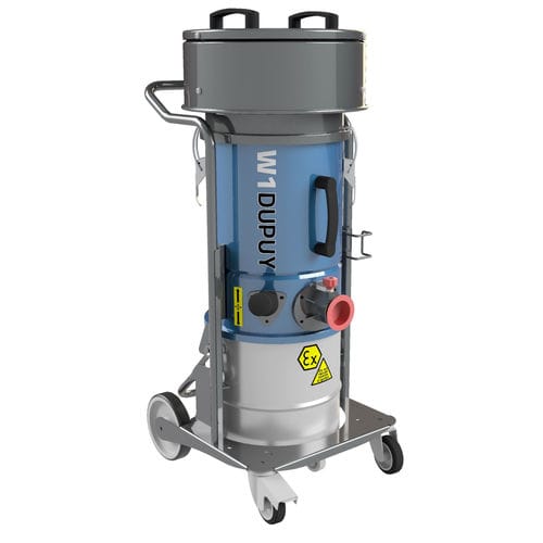 Industrial vacuum cleaner - W1 AIR-EX 14V 1/3D Z22 - DU-PUY srl - dust / compressed air / wheel-mounted