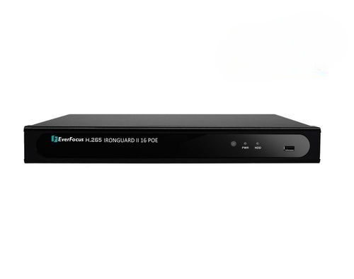 Video recorder - IRONGUARD II 16 PoE - EverFocus Electronics Corporation - vision processing / industrial / network