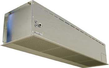 Hot air curtain - 2 150 - 4 440 m³/h | HARMONY FINESSE - FRANCE AIR - horizontal / with electric heating