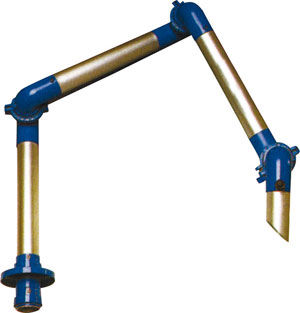 Fixed extraction arm - 100 - 200 m³/h | CARAPACE LAB - FRANCE AIR - rigid / for soldering fumes