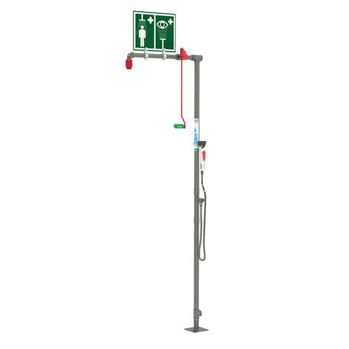 Floor-standing safety shower - EXP-18GS - Justrite Safety Group - indoor / unheated
