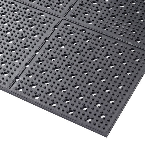 Anti-slip mat - T23-BL series - Justrite Safety Group - anti-fatigue / rubber / indoor