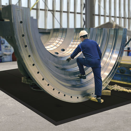 Anti-slip mat - Slabmat Carré™ 040 - Justrite Safety Group - modular / rubber / for hygienic applications