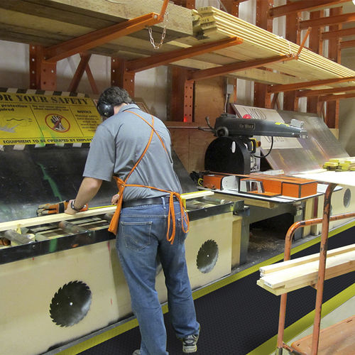 Anti-fatigue mat - 419 Diamond Sof-Tred™ - Justrite Safety Group - polyurethane / with diamond pattern