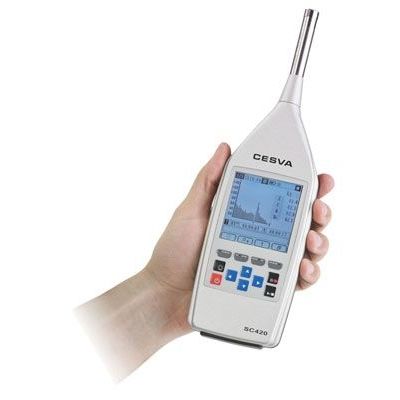 Integrating sound level meter - SC420 - SINUS - class 1 / digital / real-time