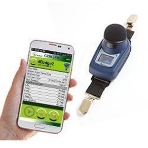 Noise dosimeter - CEL-dBadge2 - SINUS - wireless
