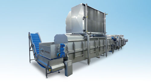 Air blast dryer - FTNON - JBT Corporation - continuous / for vegetables ...