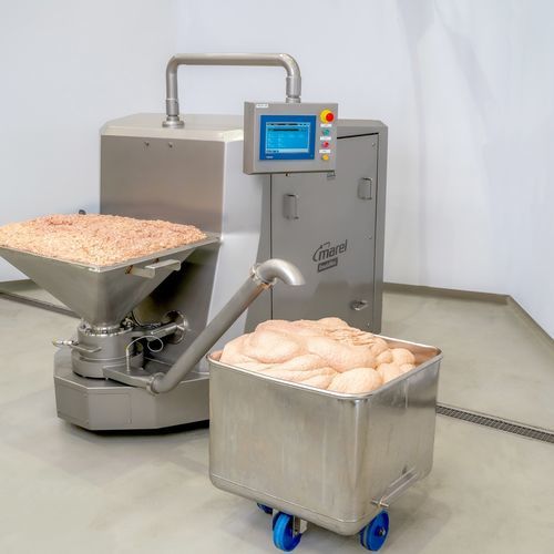 Pork meat emulsifier - EmulsiMax 140 - JBT Corporation - vertical / vacuum / electric