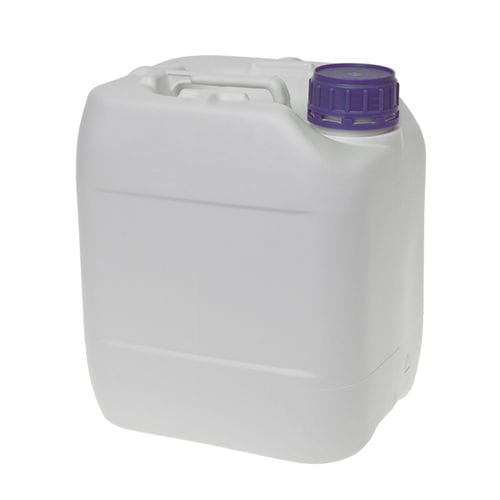 HDPE jerrycan - 12033H - EVOPACK - rectangular / hazardous materials / with handle
