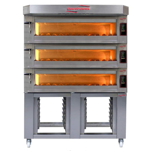 Moving hearth bakery oven - FSM series - Eurofours - baked goods / curing / heating