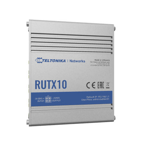 USB communication router - RUTX10 - Teltonika Networks - data / Ethernet / wireless