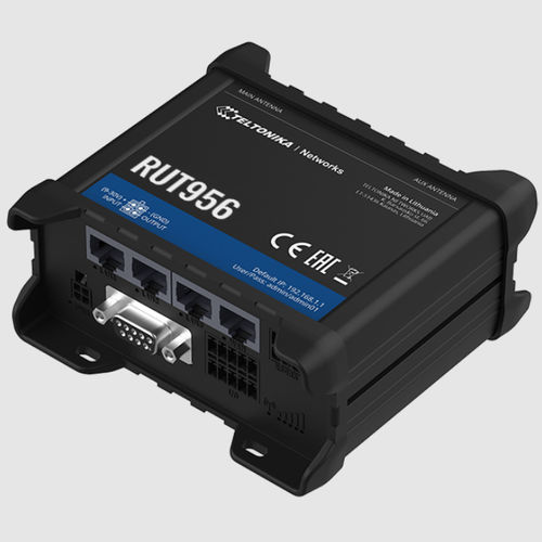 Cellular communication router - RUT956 - Teltonika Networks - Ethernet / WAN / satellite