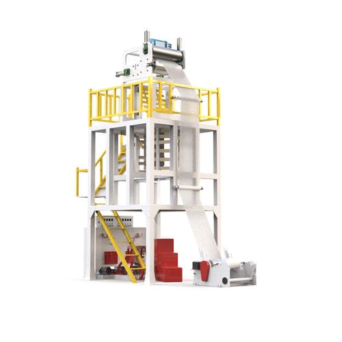 Plastic bags blowing machine for bagging - JDDC series - Jiangyin Jiade Machinery Company - film