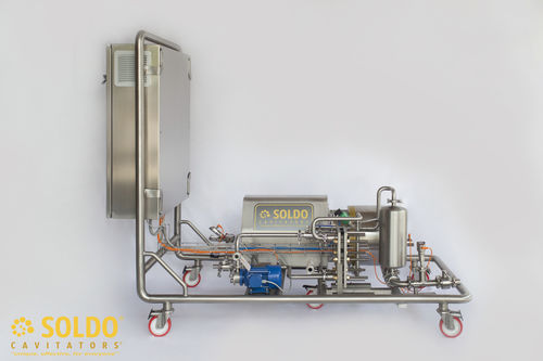 Homogenizer for the pharmaceutical industry - Soldo Cavitators