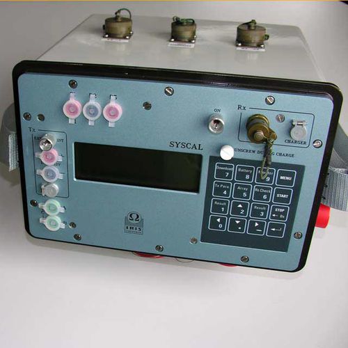 Resistivity measuring device - Syscal Junior Switch - Iris Instruments - induced polarization / chargeability / conductivity