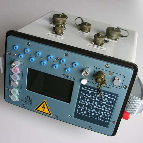 Resistivity measuring device - Syscal Pro switch  - Iris Instruments - induced polarization / chargeability / salinity