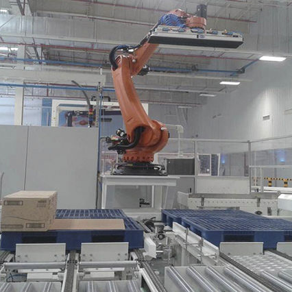 Robotic palletizer - T120  - Nantongtongji Co.,LTD. - for cartons / automatic / compact
