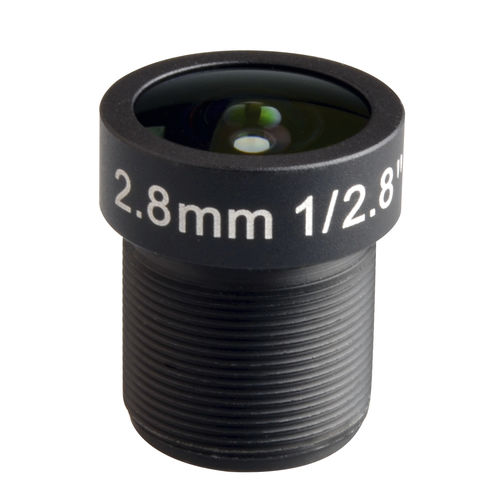 Wide-angle camera lens - E3255A - Xiamen Leading Optics Co., Ltd - fixed-focus / security / for spatial imaging and surveying