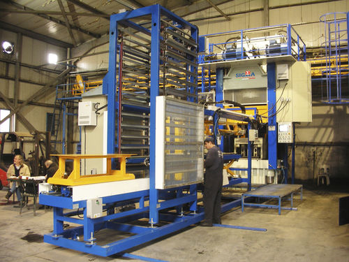 Household appliance production plant - SIGMA PRESSE S.r.l. - for counterweight / containerized / semi-automatic