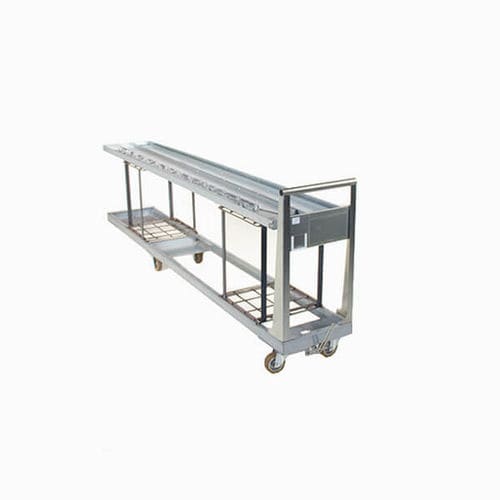 Transport trolley - Rollis Transatlantic - Labadis - storage / workshop / galvanised steel