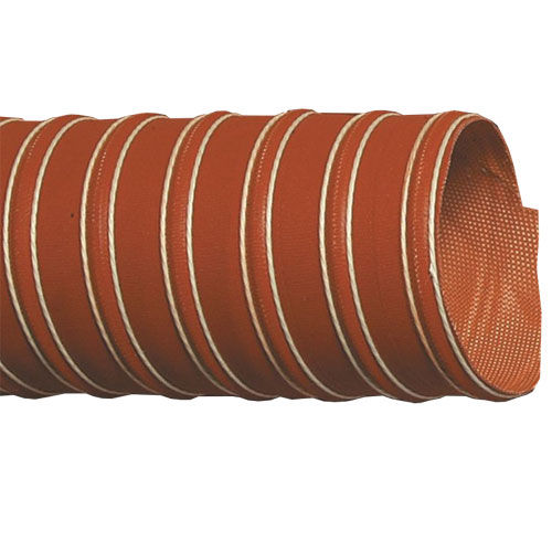 Gas hose - RYLFLEX SILICONE II - KURIYAMA EUROPE - for hot air / galvanised steel / fiberglass