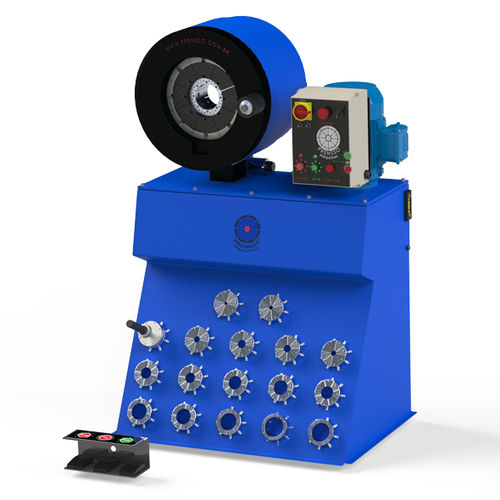 Hydraulic hose crimping machine - MP10T - Prensso Máquinas  - automatic / foot-operated