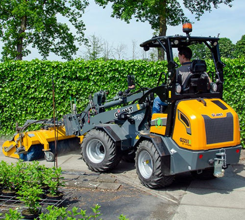 Wheeled loader - G2200E X-TRA - TOBROCO - GIANT - articulated / standard
