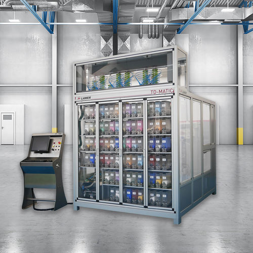 Liquids dosing dispenser - TD-MATIC - LAWER - volumetric / laboratory / for the cosmetics industry