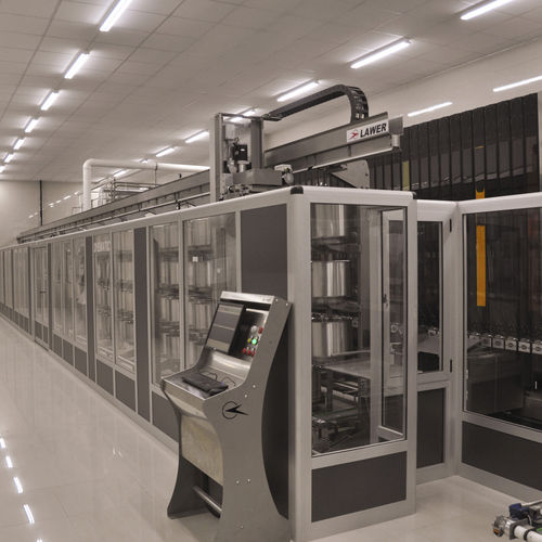 Powder dissolution system - DYEMATIC - LAWER - for dying / for the textile industry