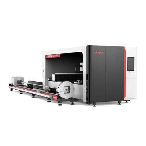 Fiber laser cutting machine - SLT series - DXTECH CNC Machine Co., Ltd. - for aluminum / for stainless steel / for carbon steel