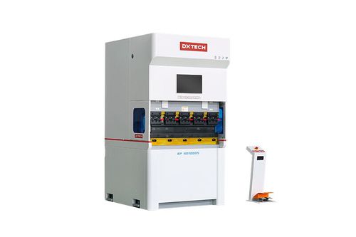 Servo-electric press brake - 40T - DXTECH CNC Machine Co., Ltd. - 4-axis / precision