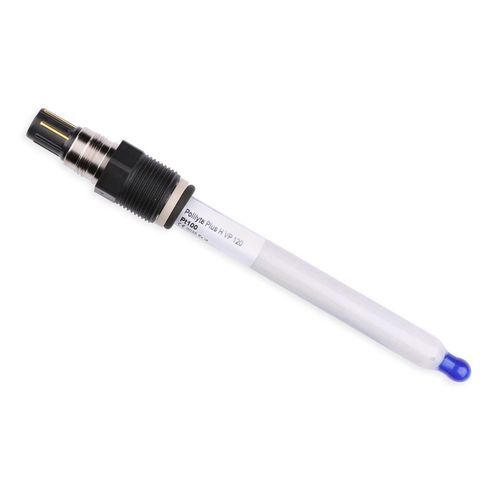 Water pH sensor - Polilyte Plus HB VP 120 Pt1000 - Hamilton Process Analytics - analog