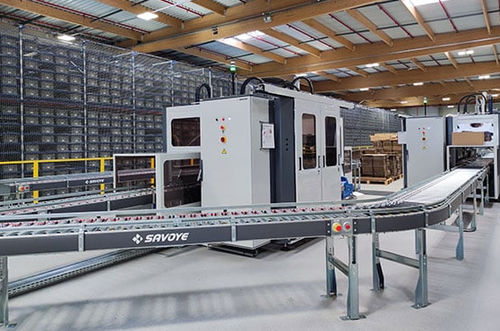 Driven roller conveyor - INTELIS&reg; - SAVOYE - curved / straight / handling