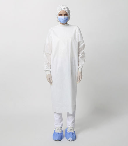 Work gown - M-IG 0040 - BioBlocked - chemical protection / fabric / for hygiene works
