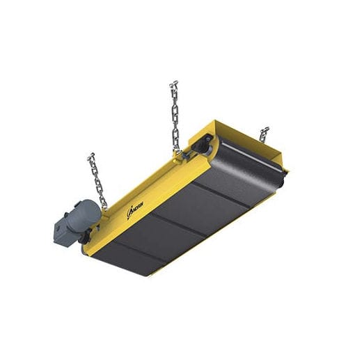 Ferrous metal separator - OVBP Overband - ANDRIN - for bulk materials / permanent magnet / for the recycling industry