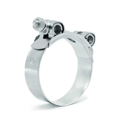 Steel hose clamp - Super W1 series - MIKALOR - screw / band / heavy-duty