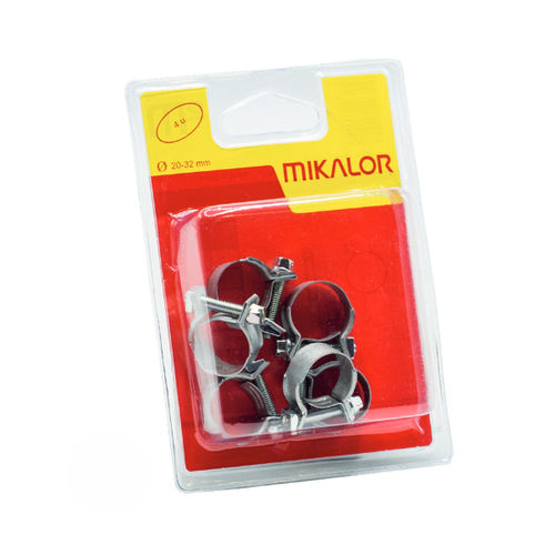 Steel clip - "Normal" Miniclip - MIKALOR - plastic / fixing