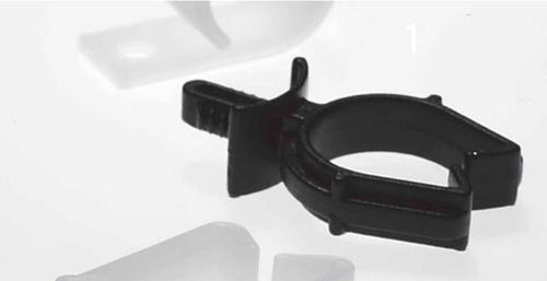 Cable clip - MOSFC series - Molveno - wire / plastic / fixing