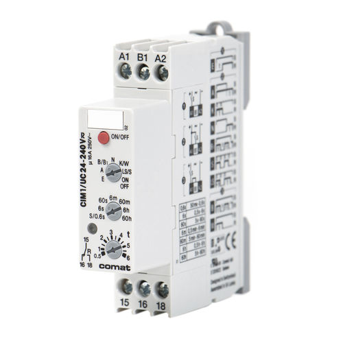 Time relay on delay CIM1 Releco off delay / multifunction / DIN rail