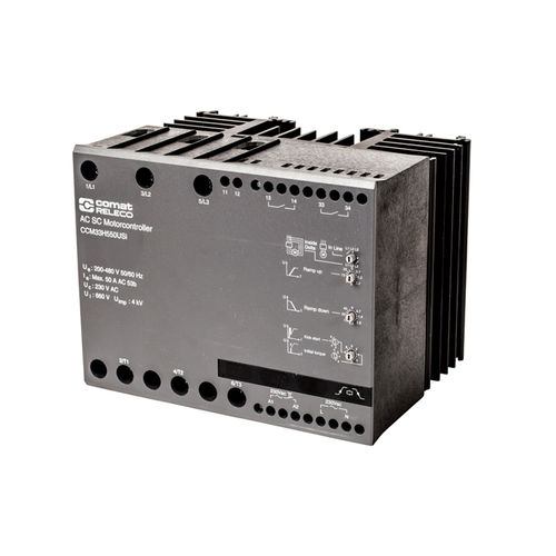Motor soft starter CCM33H550USi Releco threephase / DIN rail mounted