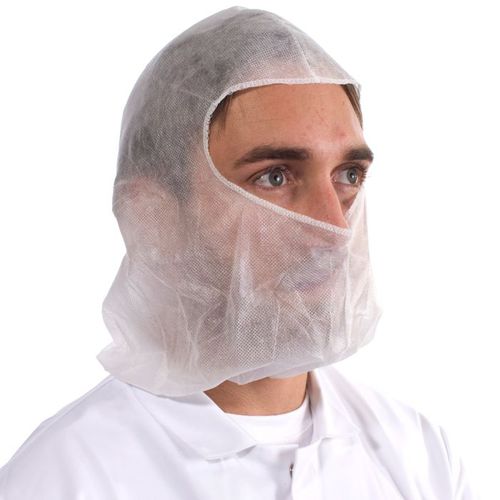 Disposable hood - D34 - Supertouch - hygienic / polypropylene / medical