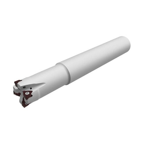 Insert milling cutter - XN 04 D25-C25-L170-Z4 - Sharp metal srl - with cylindrical shank