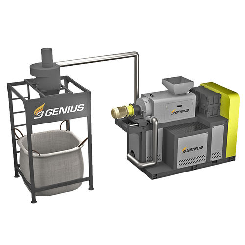 Centrifugal dryer - DW series - Genius Machinery Co., Ltd - batch / for plastics / conical screw