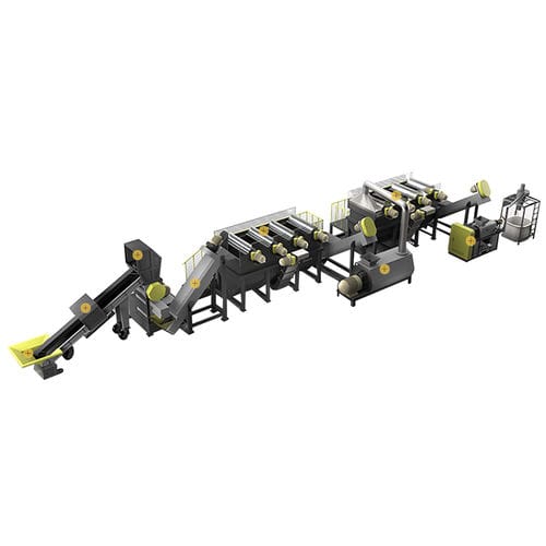 Water washing line - Genius Machinery Co., Ltd - automatic / film / process