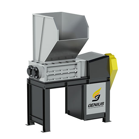 Primary shredder - KD series - Genius Machinery Co., Ltd - two shaft / plastic / compact