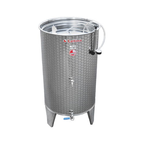 Storage vessel - PZ series - Letina - for liquids / vinification / stainless steel