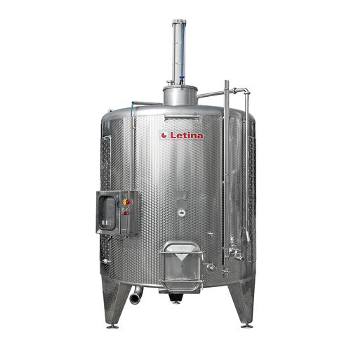 Wine vessel - VIP series - Letina - vinification / stainless steel / cylindrical