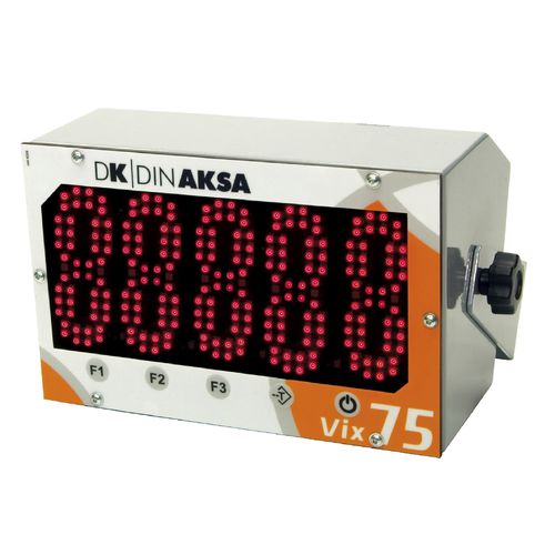 LED display weight indicator - VIX-75 - DINAKSA PESAJE - wall-mount / portable / waterproof