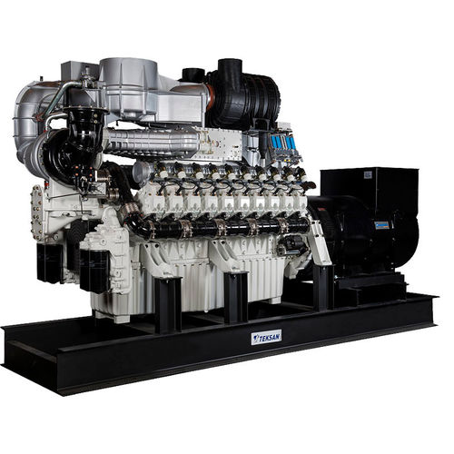 Cogeneration generator set - TJ230LB-NC5A - Teksan - natural gas / three-phase / stationary